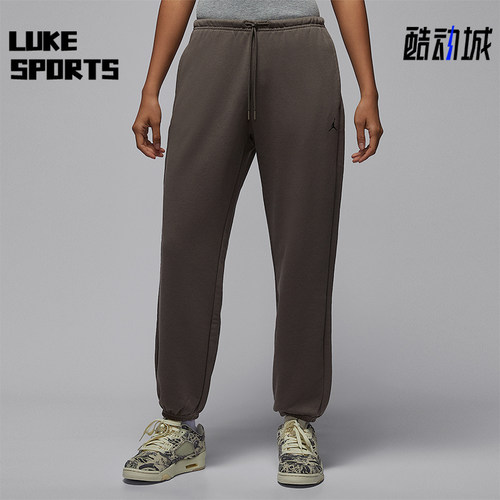 Nike/耐克正品Jordan 女士运动针织宽松干爽透气长裤IB2505-040