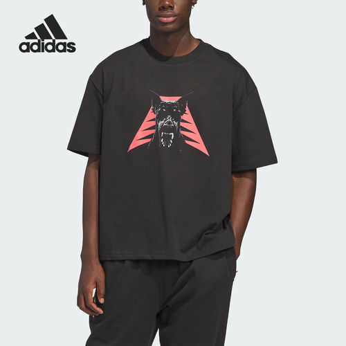 Adidas/阿迪达斯正品ANTED DAWG TEE男士运动篮球短袖T恤JZ9447