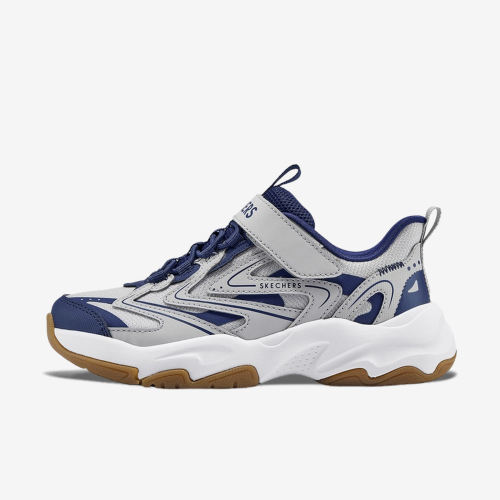 Skechers斯凯奇正品kids大童魔术贴低帮运动休闲鞋405332L-GYNV