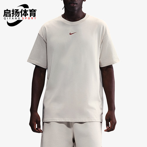 Nike/耐克正品2025男士套头休闲日常透气印花耐穿短袖IB5673-104