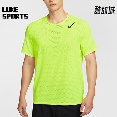 Nike/耐克正品Dri-FIT ADV男士训练时尚跑步透气短袖HJ3378-702