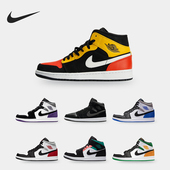 耐克正品 852542 AIR MID Nike AJ1男子运动篮球鞋 JORDAN1 101