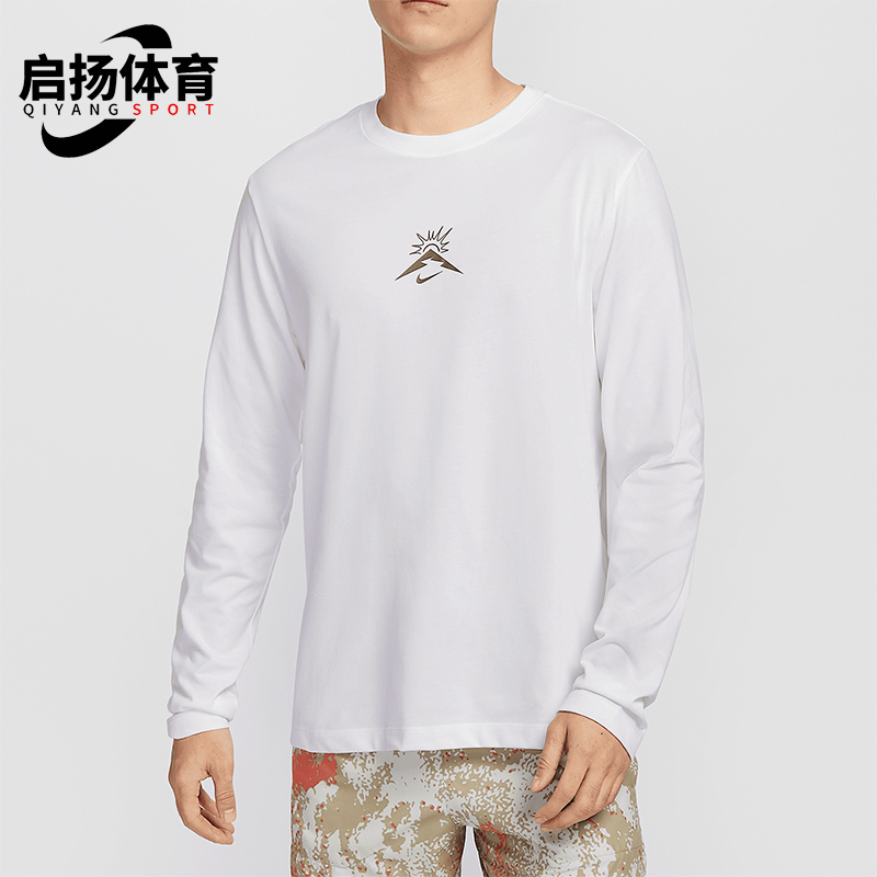 Nike/耐克正品秋冬新款男士图案印花宽松简约长袖HJ3602-100