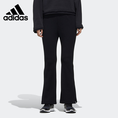 Adidas/阿迪达斯正品春季新款女子阔腿休闲运动长裤 FT1741