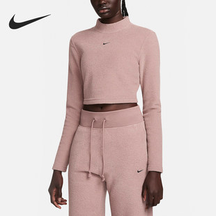 长袖 修身 短款 女士时尚 208 Nike 卫衣套头上衣FN3620 耐克正品