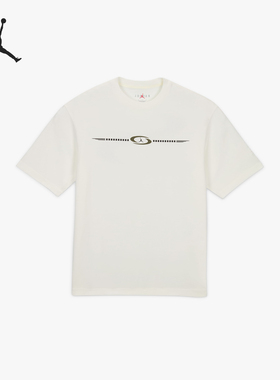Nike/耐克正品JORDAN男士休闲印花透气运动短袖T恤DZ5511-133