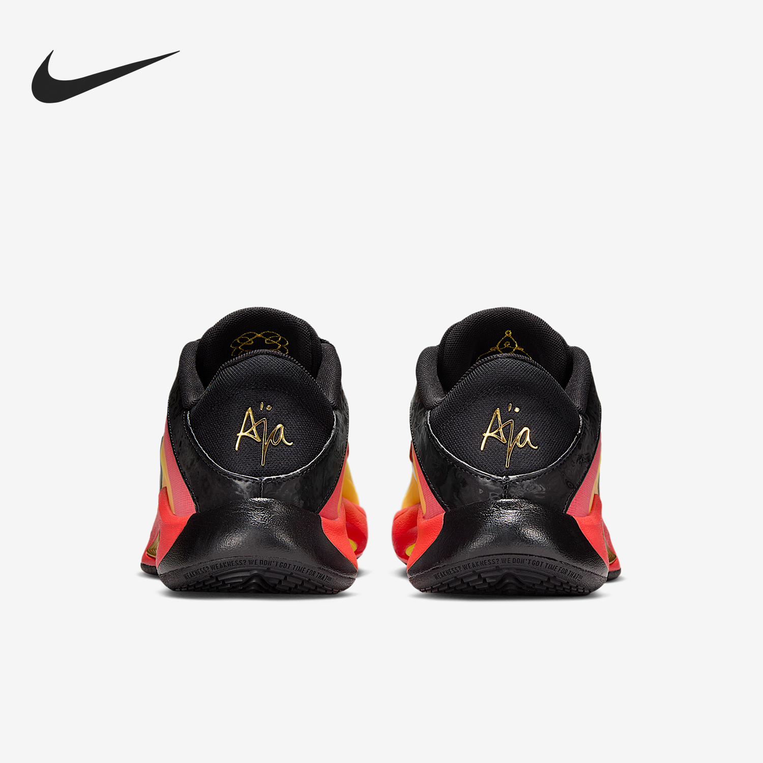 Nike/耐克正品2025夏季款男女轻盈时尚缓震篮球鞋HQ1733-001