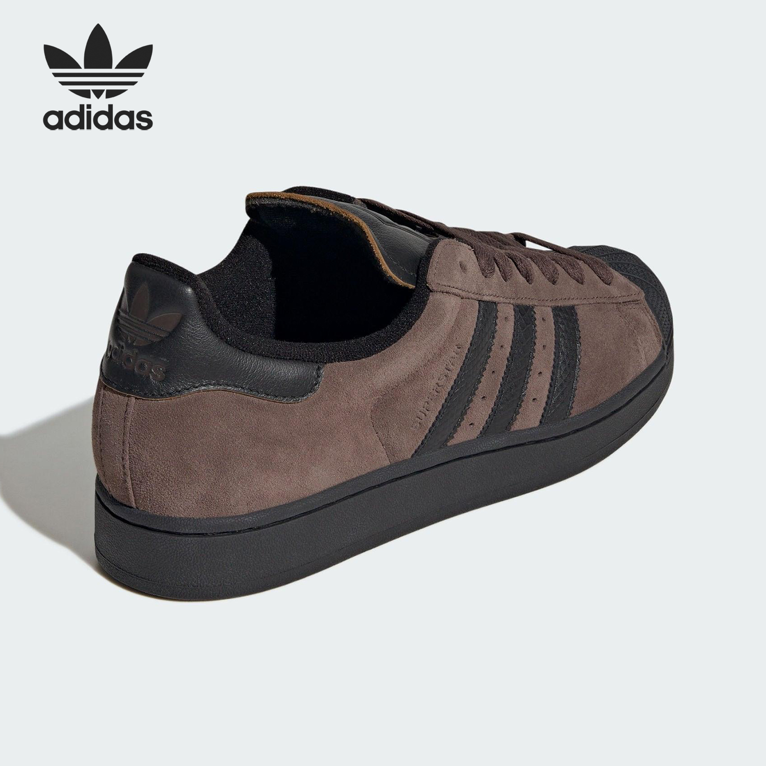 Adidas/阿迪达斯官方正品三叶草男女时尚潮流休闲复古板鞋JH7696