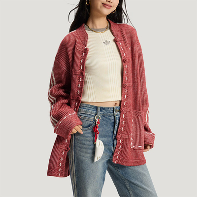 Adidas/阿迪达斯正品三叶草男女透气针织柔软潮流运动夹克KT3852