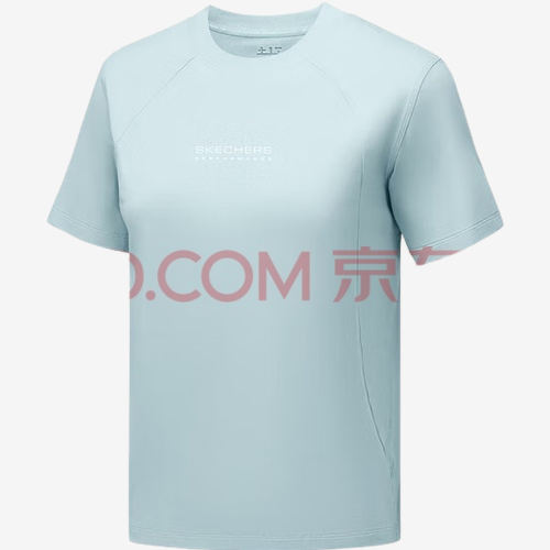 Skechers斯凯奇正品儿童舒适运动系列圆领短袖T恤P325W075-01N0