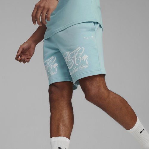 Puma/彪马正品PTC Shorts男士运动休闲字母印花宽松短裤