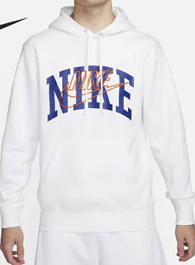 Nike/耐克正品新款男士经典字母印花卫衣套头衫FV4448-100