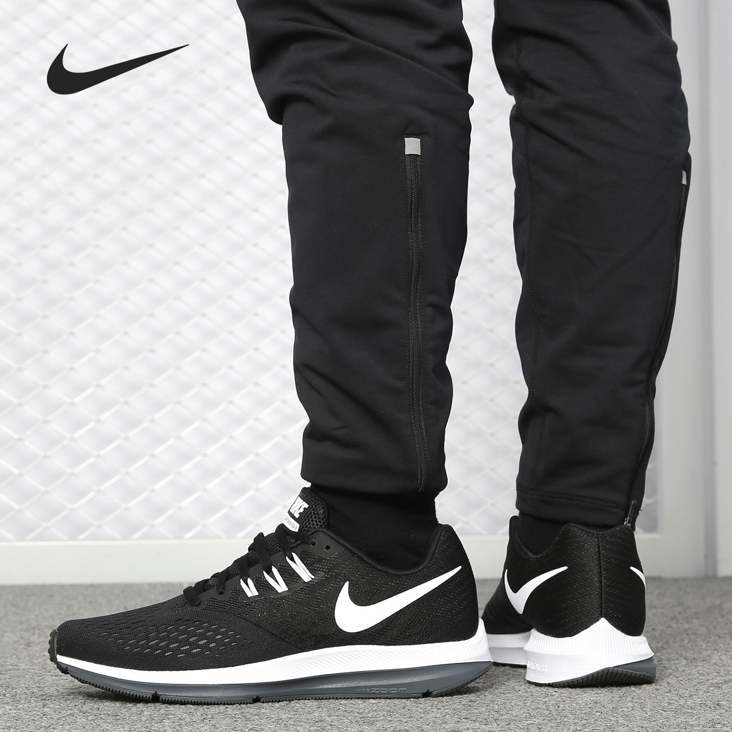 Nike/耐克正品AIR ZOOM 男子气垫运动鞋透气轻便休闲跑步鞋898466