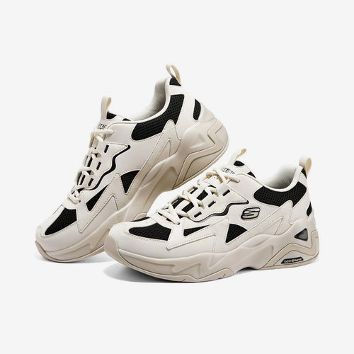 Skechers/斯凯奇正品D'LITES HYPER BURST男子运动休闲熊猫鞋