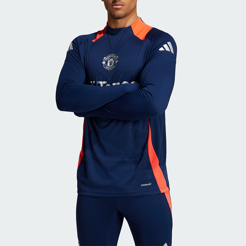 阿迪达斯男士训练运动卫衣套头衫