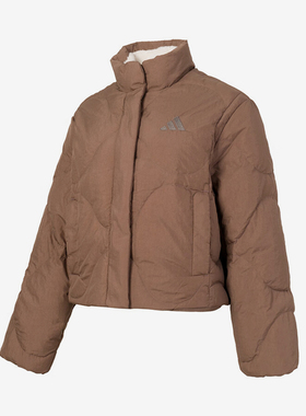 Adidas/阿迪达斯官方正品当季新款女士运动防风立领外套JG5945