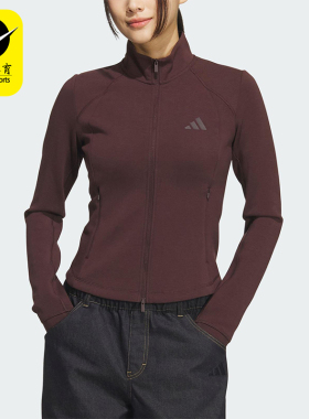 Adidas/阿迪达斯正品2025秋季款女士日常立领耐穿运动外套KF2508