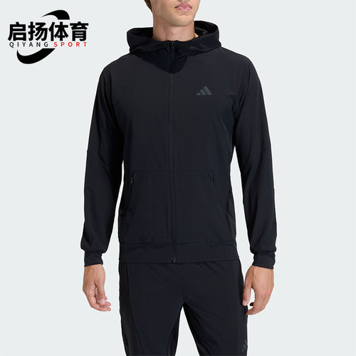 Adidas/阿迪达斯正品春秋男士休闲训练运动连帽夹克外套KA4821