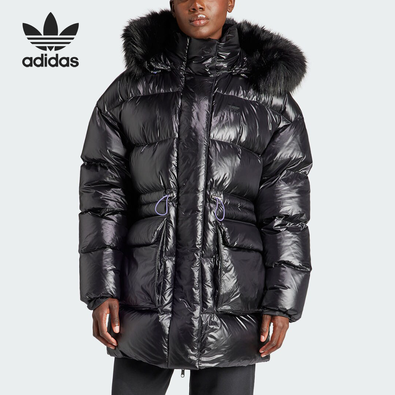 运动羽绒服Adidas/阿迪达斯保暖