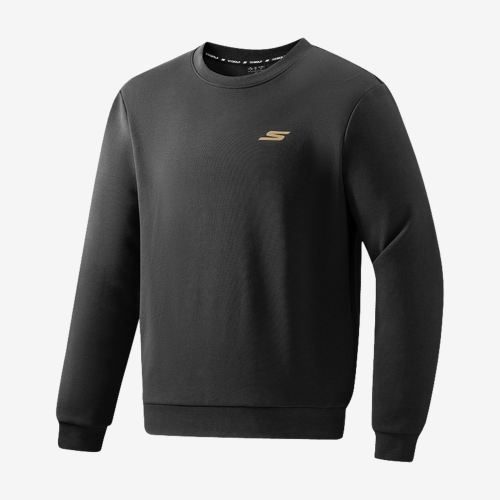 Skechers斯凯奇正品户外男女圆领运动卫衣/套头衫P225U103-01TS