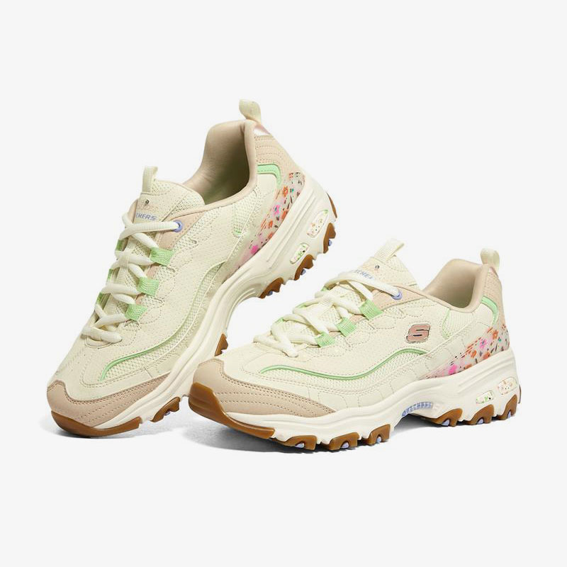 Skechers/斯凯奇正品夏季女士潮流舒适厚底耐磨运动休闲鞋