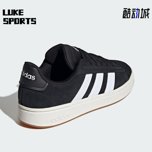 Adidas/阿迪达斯正品秋冬新款男女网球麂皮运动休闲鞋JR0543