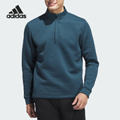 男士 新款 保暖防风立领高尔夫卫衣HZ0434 阿迪达斯正品 Adidas