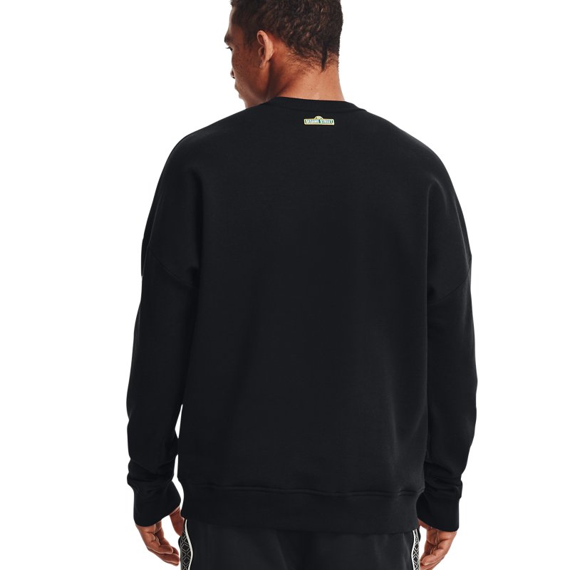 安德玛正品UA库里Curry Lunar Elmo男子圆领篮球运动卫衣1369621