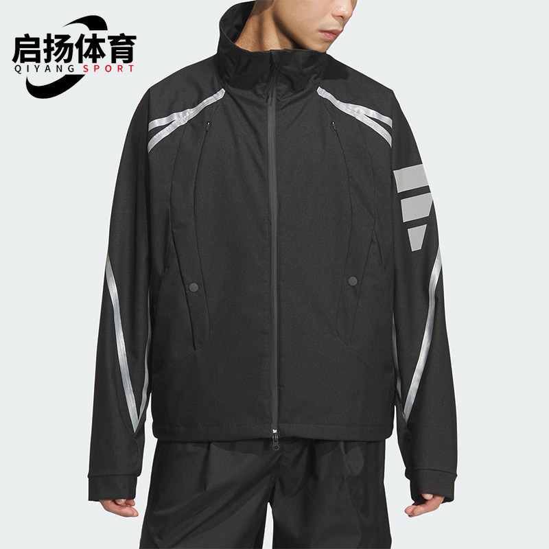 Adidas/阿迪达斯正品FOS REFL WVN JK男士运动梭织宽松外套KF0690