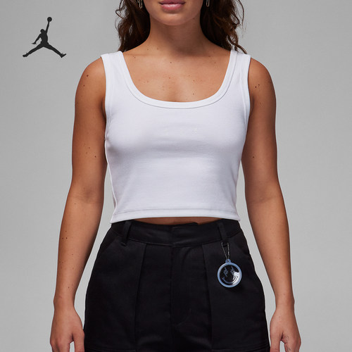 Nike/耐克正品Jordan x J Balvin女士运动无袖背心FJ6148-100
