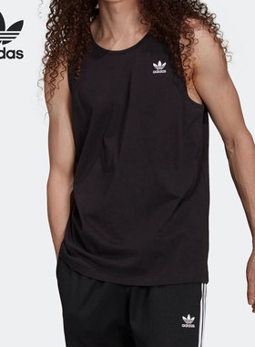 Adidas/阿迪达斯ESSENTIALS TANK三叶草男子背心H35498