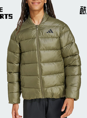 Adidas/阿迪达斯正品舒适春季款男士立领保暖耐穿棉服JM8398