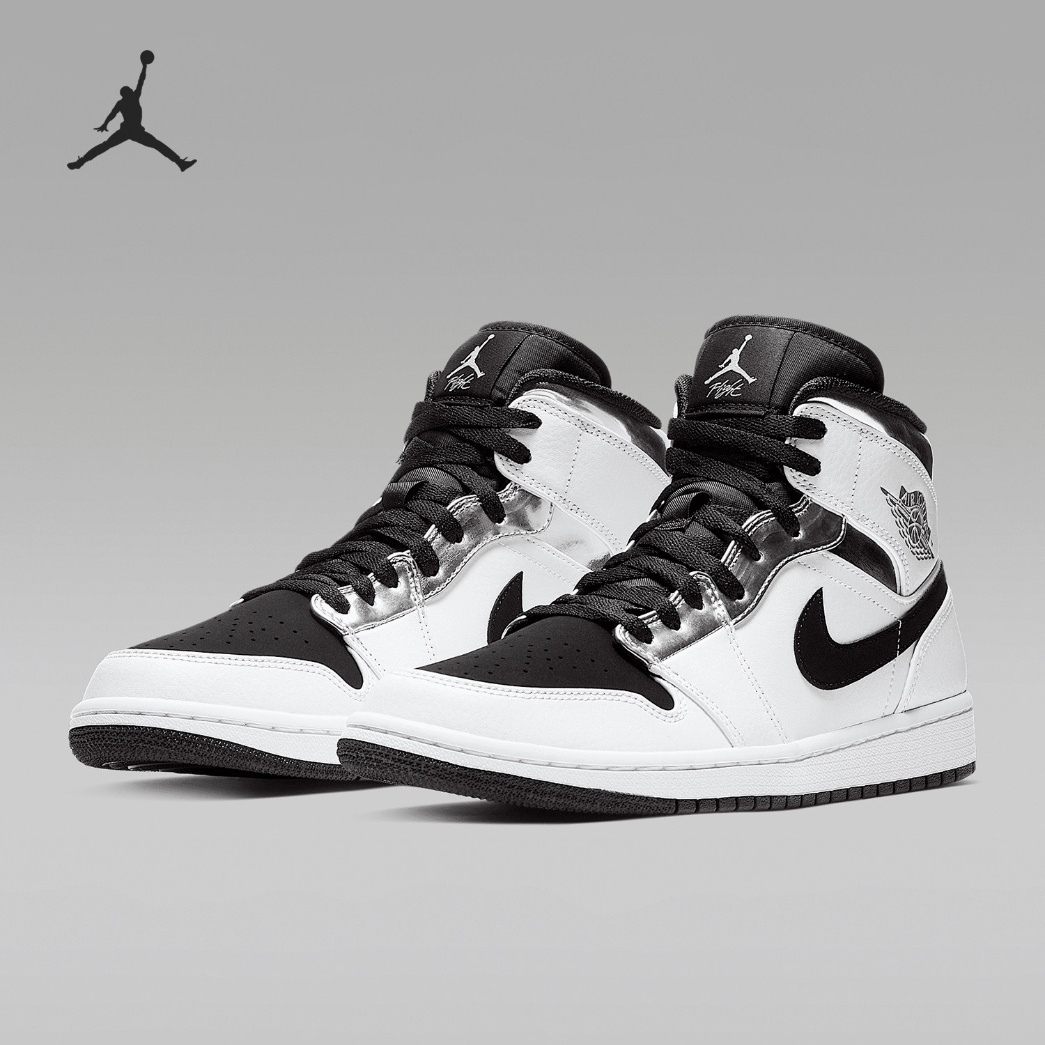 Nike/耐克正品JORDAN 1 MID男士运动中帮篮球鞋554724-121
