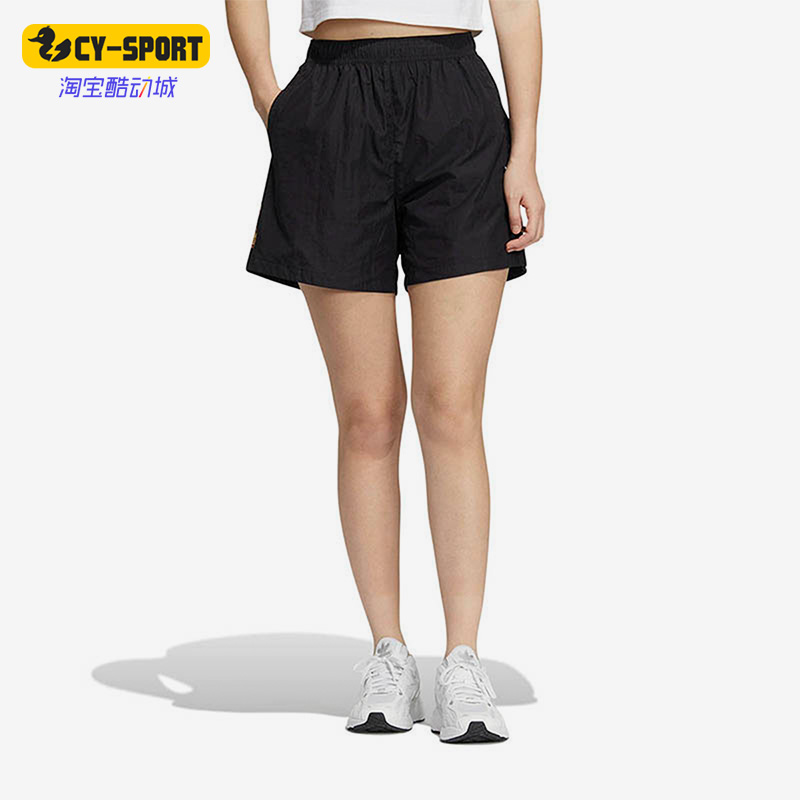 Adidas/阿迪达斯正品夏季三叶草新款女子休闲运动短裤HP0107