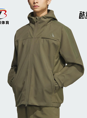 Adidas/阿迪达斯正品SL WARM JKT男士休闲连帽运动户外外套KA1305