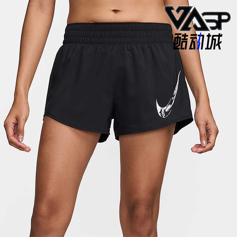 Nike/耐克正品Dri-FIT女士运动跑步训练经典透气短裤FV6365-010