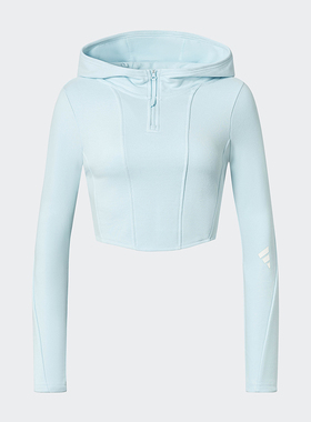 Adidas/阿迪达斯正品FUSTL W P HDY.女士修身连帽卫衣JY0218