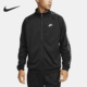 男子运动休闲针织立领拉链夹克外套DX0670 新款 Nike 耐克正品