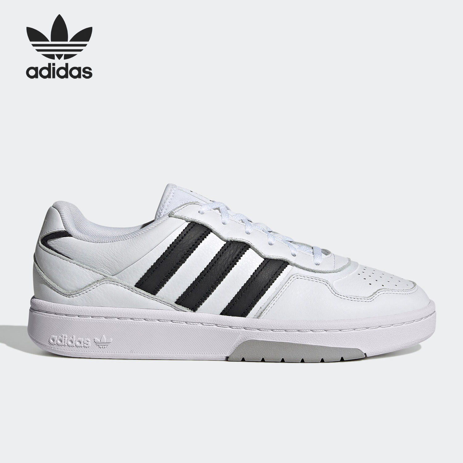 Adidas/阿迪达斯正品COURTIC三叶草男女款经典运动板鞋JQ5042