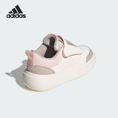 Adidas/阿迪达斯正品PARK ST AC小童低帮魔术贴运动鞋KJ8727