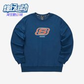 男女运动休闲舒适圆领卫衣 Skechers 新款 秋季 L322U083 斯凯奇正品