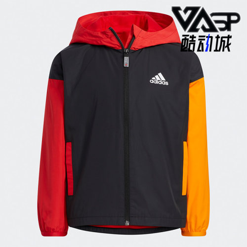 Adidas/阿迪达斯小童连帽外套