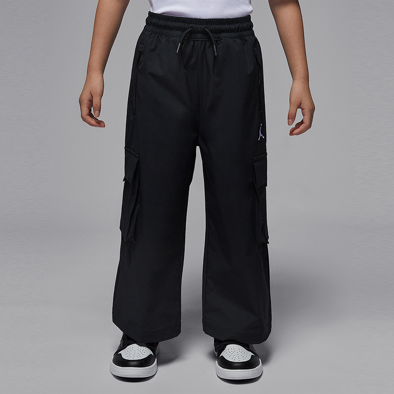 Nike/耐克正品JORDAN小童耐穿直筒工装运动梭织长裤IO3407-010