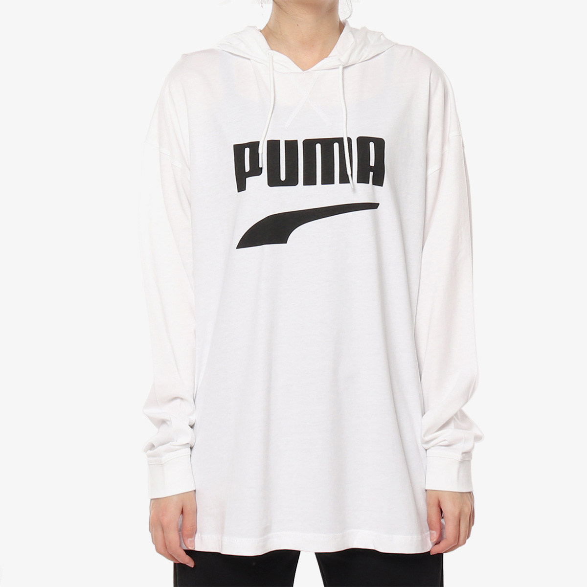 PUMA/彪马正品女装新款连帽卫衣针织套头衫休闲运动服 579044