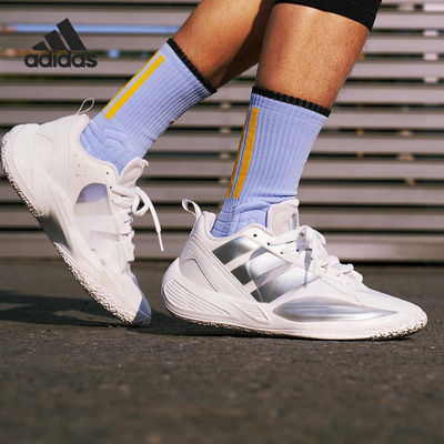 Adidas/阿迪达斯正品XENOBURST男士缓震系带透气耐磨篮球鞋KK3526