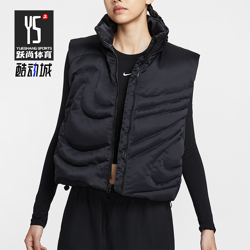 Nike/耐克正品Sportswear女士立领保暖时尚羽绒马甲IH8008-010