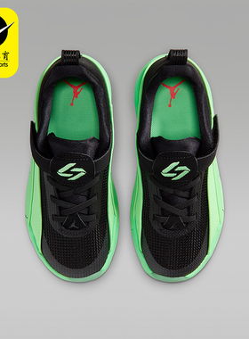 Nike/耐克正品JORDAN小童休闲低帮魔术贴耐磨篮球鞋IM5164-302