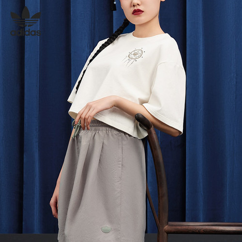 Adidas/阿迪达斯女子运动短袖