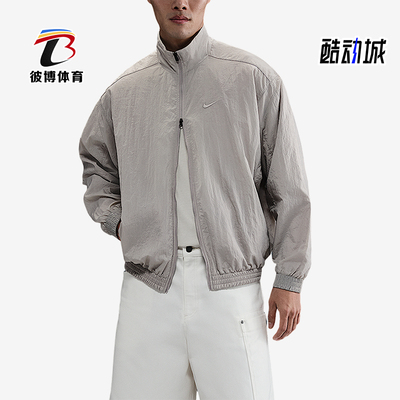 Nike/耐克正品Club男士Oversize风梭织经典运动夹克HV6918-009
