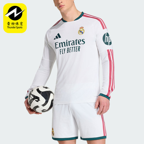 Adidas/阿迪达斯正品男士印花条纹透气时尚运动长袖T恤KC3943